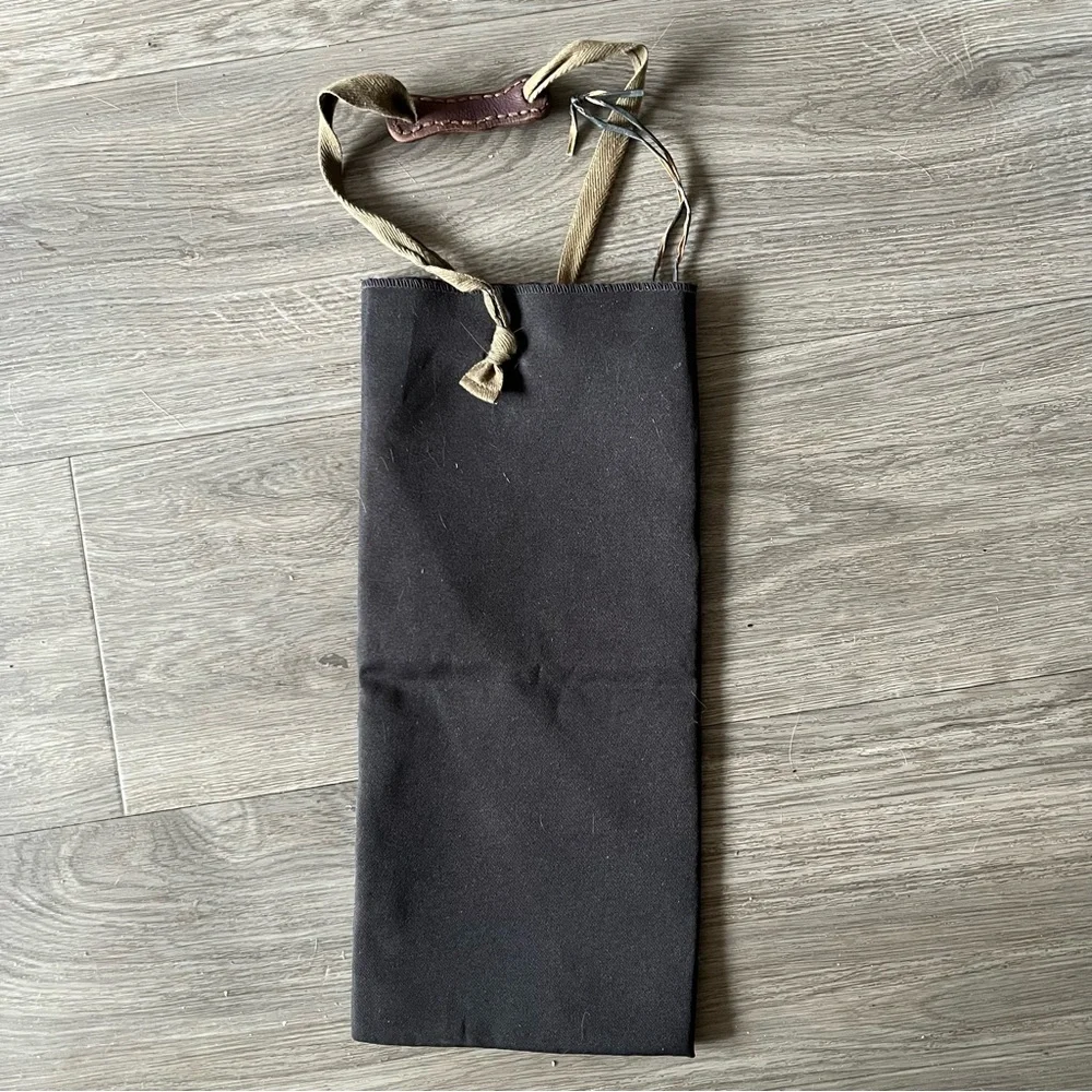 Fendi Black Double Layered Dust Bag